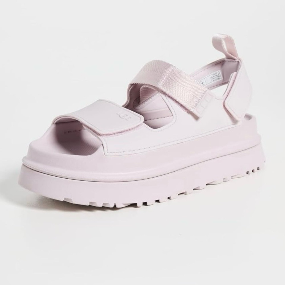 UGG Women’s GoldenGlow Sandals in Bay Fog 11 - Picture 9 of 15